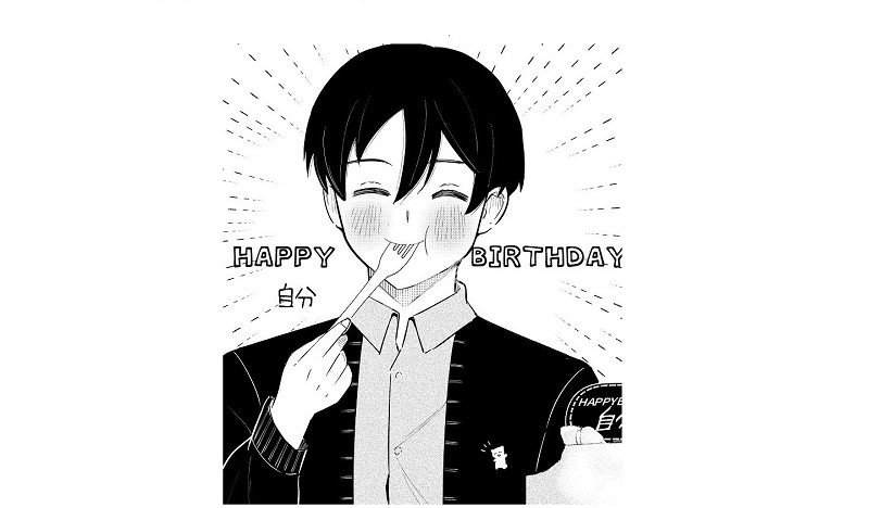 HAPPY　BIRTHDAY　自分　